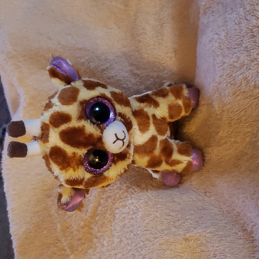 TY BEANIE BOO SAFARI THE GIRAFFE PLUSH 6"